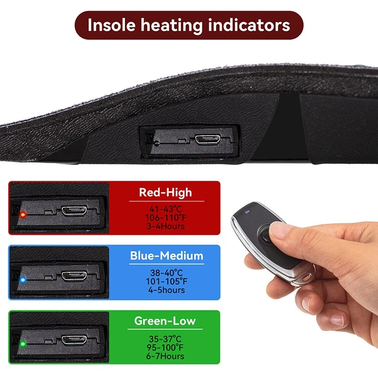 Heated Insoles Boots